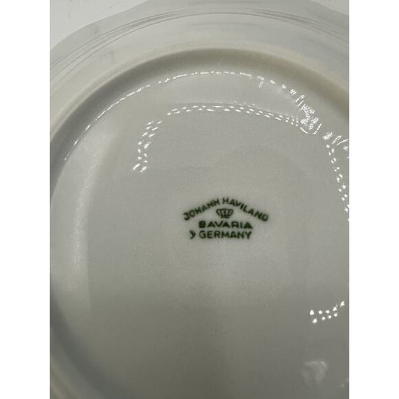 Johann Haviland China Blue Garland Cup And Saucer Bavaria Germany Set of 8 - Picture 7 of 8